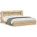Testata del letto Rovere Sonoma Legno ingegnerizzato - Foto miniatura 7