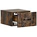 Mobiletto da notte a muro 2 pcs Rovere Fumo 34,5 x 33 x 20 cm - Foto miniatura 4