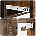 Mobiletto da notte a muro 2 pcs Rovere Fumo 34,5 x 33 x 20 cm - Foto miniatura 8