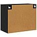 Armadietto a muro Rovere Nero 80 x 42,5 x 64 cm - Foto miniatura 4