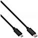 Cavo USB 2.0, Type C maschio a Type B Micro maschio, Nero - 1m - Foto miniatura 2