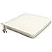 Cuscino Seduta Imbottito 39x39cm Impermeabile Sfoderabile Esterno Colore Ecru' Cu805668 - Foto miniatura 2
