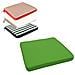 Cuscino Seduta Imbottito 39x39cm Impermeabile Sfoderabile Esterno Colore Ecru' Cu805668 - Foto miniatura 3