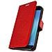 Custodia Portafoglio Stile Vintage Per Samsung Galaxy J3 2017 - Rossa - Foto miniatura 1