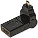 Adattatore Micro Hdmi Maschio - Hdmi Femmina Con Connettore Inclinabile E Ruotabile - Foto miniatura 1