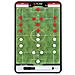 Pure2improve P2i100680, Coachboard Football Unisex - Adulto, Verde / bianco, Taglia Unica - Foto miniatura 2