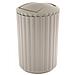 Cestino Rifiuti In Plastica Grigio - Foto miniatura 3