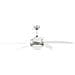 Ventilatore Da Soffitto Decorato Con Luce 128 Cm Bianco - Foto miniatura 8