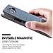 Custodia Compatibile Con Nokia Lumia 950 In Blu Scuro Nero - Coperchio Protettiva Con Chiusura Magnetica, Funzione Stand E Tasca Per Le Carte - Foto miniatura 7