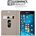 Custodia Compatibile Con Nokia Lumia 950 In Blu Scuro Nero - Coperchio Protettiva Con Chiusura Magnetica, Funzione Stand E Tasca Per Le Carte - Foto miniatura 8