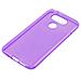 Custodia Compatibile Con Lg G5 In Viola Trasparente - Coperchio Protettivo In Silicone Tpu Flessibile - Foto miniatura 5