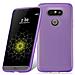 Custodia Compatibile Con Lg G5 In Viola Trasparente - Coperchio Protettivo In Silicone Tpu Flessibile - Foto miniatura 9
