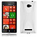 Custodia Compatibile Con Htc 8x In Magnesio Bianco - Coperchio Protettivo In Silicone Tpu Flessibile - Foto miniatura 1