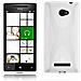 Custodia Compatibile Con Htc 8x In Magnesio Bianco - Coperchio Protettivo In Silicone Tpu Flessibile - Foto miniatura 3