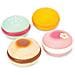 -set Di Legno In Francesi Maccheroni Per Patisserie Tortecoloremacaroons Gioco Di Legno Food Baking - Foto miniatura 4