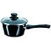 Naccarii Batteria Da Cucina Induzione 10 Pezzi Set Pentole Antiaderente Coperchi Di Vetro - Foto miniatura 7