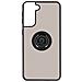 Cover Samsung Galaxy S21 Anello In Metallo Funzione Supporto Nero - Foto miniatura 1