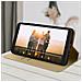 Custodia Folio Samsung A01 Core Portafoglio Funzione Supporto Video Beige - Foto miniatura 8