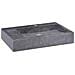 Lavandino Nero 58x39x10 cm in Marmo - Foto miniatura 1