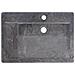 Lavandino Nero 58x39x10 cm in Marmo - Foto miniatura 7