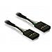Cable pinheader F / F 4 piedini Nero cavo di interfaccia e adattatore - Foto miniatura 1