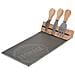 Set Di Tagliere Per Formaggi E 3 Coltelli Da Roccia - Foto miniatura 2