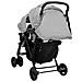 Passeggino Gemellare A Tandem Grigio Chiaro In Acciaio - Foto miniatura 2