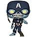 What If. . . ? Pop! Animation Vinyl Figure Zombie Captain America Exclusive 9 Cm - Foto miniatura 1