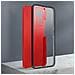 Cover Xiaomi Redmi Note 11 / 11s Retro Rigido E Fronte Flessibile - Rossa - Foto miniatura 3