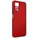 Cover Xiaomi Redmi Note 11 / 11s Retro Rigido E Fronte Flessibile - Rossa - Foto miniatura 5
