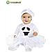 Piccola Fantasma Neonata Di Halloween Tg 10/12 - Foto miniatura 1
