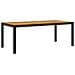 Set Mobili Da Giardino 7 Pz Con Cuscini In Polyrattan Nero - Foto miniatura 10