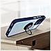 Cover Per Honor X7a Bimateria Anello Metallico Supporto Bordo Blu - Foto miniatura 5