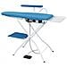 Asse Da Stiro Professionale As01 Piano Riscaldato Aspirante Soffiante 112x42 Cm Stabiletermostato Regolazione Temperatura Altezza Regolabile Braccetto Stiramaniche [classe Di Efficienza Energetica A++] - Foto miniatura 1