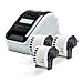 Stampante per etichette grigio /nero, USB 2.0, LAN, WLAN, Bluetooth, incl. 3x rotoli di carta continua - Foto miniatura 5