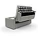 Kansas Divano Letto Matrimoniale Alto 20 Cm. Impermeabile T13 Grigio - Foto miniatura 5