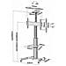 FT70TRE-037 Supporto TV a parete 177,8 cm (70") Nero, Argento - Foto miniatura 5