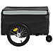 Rimorchio Da Bici Nero E Grigio 45 Kg In Ferro - Foto miniatura 8