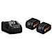 GBA 18 V 5.0 AH AS battery starter set Set batteria e caricabatterie - Foto miniatura 1