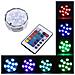 Lampada 10 Led Luce Con Telecomando Acquario Sommergibile Rgb Ip65 Impermeabile - Foto miniatura 1