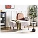 Chaise Longue Versione Destra Arcey Tessuto Marrone - Foto miniatura 1