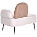 Chaise Longue Versione Destra Arcey Tessuto Marrone - Foto miniatura 4