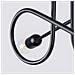 Lampadario Loop 2 Nero Sl. 1472 - Minimalista Lampadario Nero 25.5x57x18 Cm - Foto miniatura 8