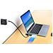 190404 replicatore di porte e docking station per laptop Cablato USB 3.2 Gen 2 (3.1 Gen 2) Type-C Grigio - Foto miniatura 11