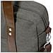 Portadocumenti Retro In Tela 475 G /mq. Imbottito. Tasca Imbottita Per Laptop 40x30x9 Cm. Grigio - Foto miniatura 5