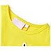 Maglietta per Bambine Giallo Brillante 140 - Foto miniatura 3