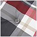 Lusso Casadino -  Cuscini Per Sedie 4 Pz Rossi A Quadri 120x50x3 Cm In Tessuto - Foto miniatura 7