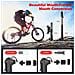 Mini Pompa Per Bicicletta Portatile Nera - Gonfiatore Ad Alta Pressione Per Bici, Moto, E Scooter Elettrici - Foto miniatura 3