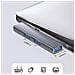 Adattatore Hub Usb Con Porte Multiple: Usb A Doppio Usb 2.0 + Usb 3.0 Per Dispositivi Type-c Silver - Foto miniatura 4