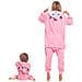Pigiama Da Donna Costume Kigurumi Onesie Jiggly Puff Pokemon Rosa 165-175 L - Foto miniatura 3